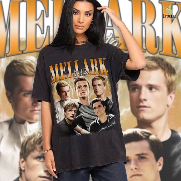 Enarly Tops - Peeta Mellark Retro Bootleg Unisex Shirt